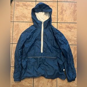Nike Mens Blue Anorak Jacket Size XL